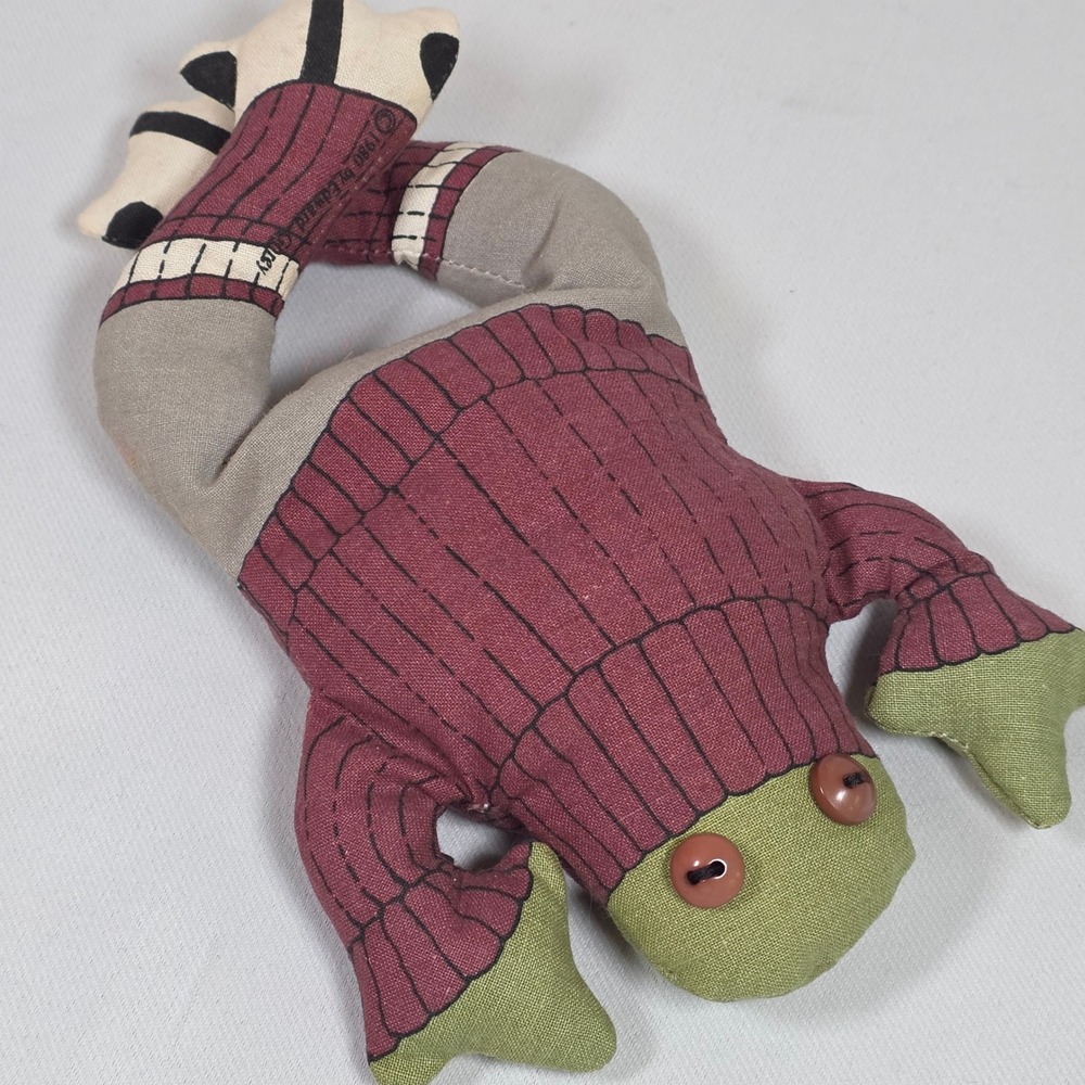 Vintage Edward Gorey 1980 Collegiate Fellow Frog Toy 7.5" Collectible *RARE
